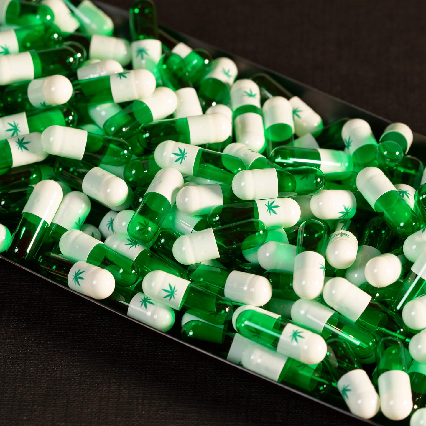 The Leaf Empty Gelatin Capsules - Size 0