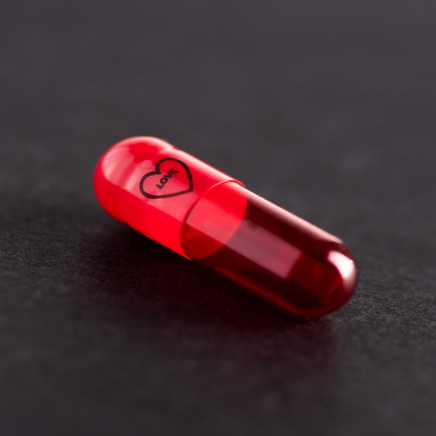 Love Hearts Empty Capsules - Size 1