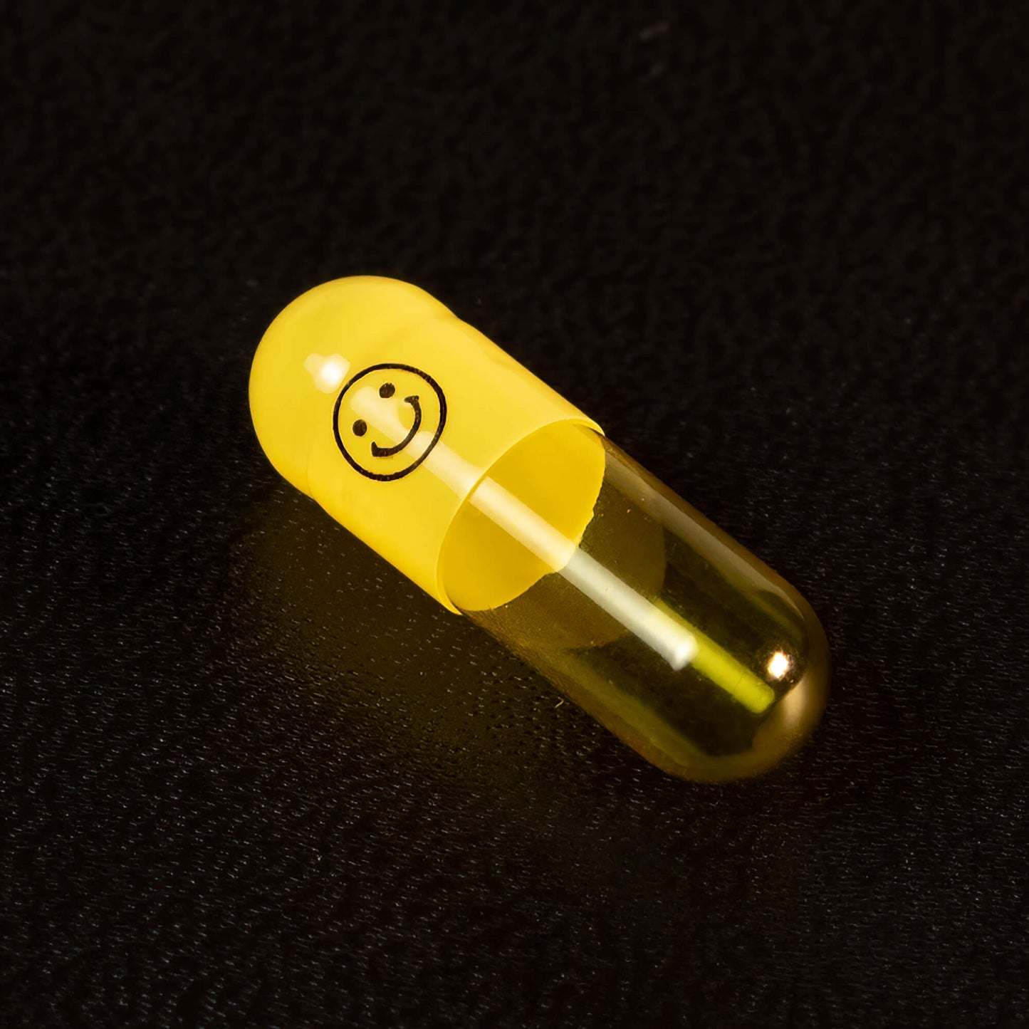 Yellow Smile Captain Caps Empty Capsule 